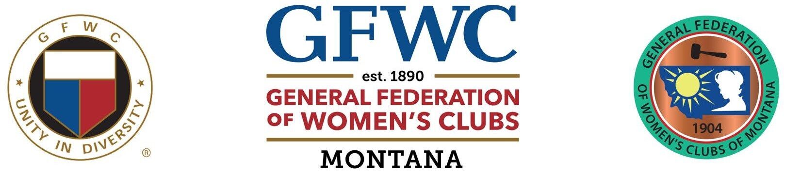 GFWC and Montana Logos